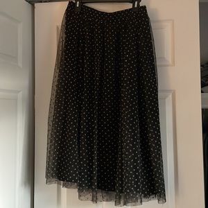 H&M Toole polka dot skirt!